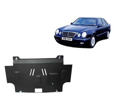 Cubre carter de Acero para Mercedes Clase E W210 Año: 1995 - 2003 Grosor: "2"mm Todas las motorizaciones