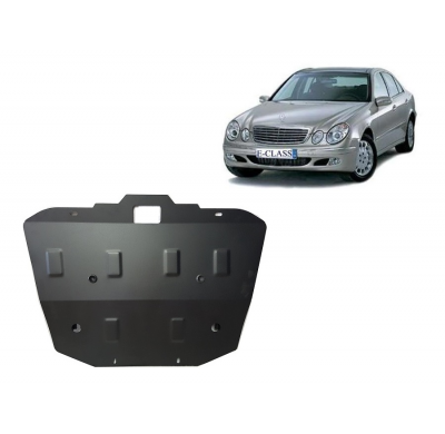 Cubre carter de Acero para Mercedes Clase E W211 Año: 2002 - 2008 Grosor: "2"mm Todas las motorizaciones automático