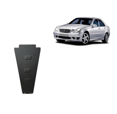 Protector de Acero para caja de cambios automática para Mercedes Clase C W203 Año: 2000 - 2007 Grosor: "2"mm Todas las motorizac