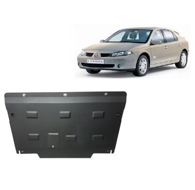 Cubre carter de Acero para Renault Laguna 2 Año: 2001 - 2007 Grosor: "2"mm Todas las motorizaciones