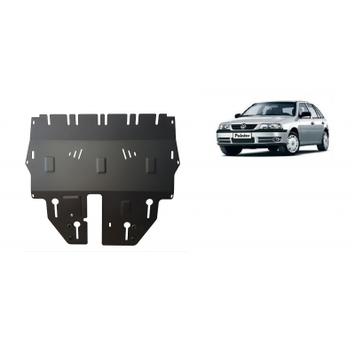 Cubre carter de Acero para Volkswagen Pointer Año: 2004 - 2017 Grosor: "2"mm 1.0 B Manual