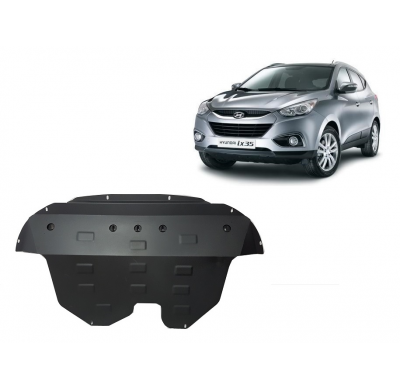 Cubre carter de Acero para Hyundai IX35 Año: 2009 - 2015 Grosor: "2"mm Todas las motorizaciones