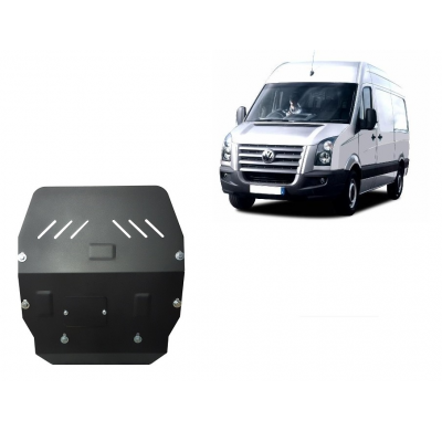 Cubre carter de Acero para Volkswagen Crafter Año: 2006 - 2016 Grosor: "2"mm Todas las motorizaciones