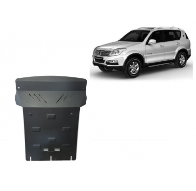 Cubre carter de Acero para SsangYong Rexton 2 Año: 2007 - 2017 Grosor: "2"mm Todas las motorizaciones