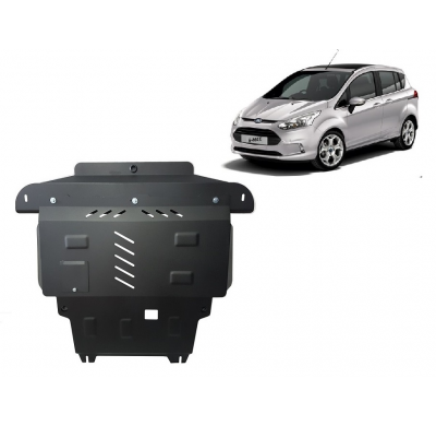 Cubre carter de Acero para Ford B-Max Año: 2012 - 2017 Grosor: "2"mm Todas las motorizaciones