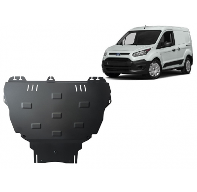 Cubre carter de Acero para Ford Transit Connect Año: 2013 - 2021 Grosor: "2"mm Todas las motorizaciones