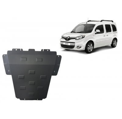Cubre carter de Acero para Renault Kangoo Año: 2008 - 2021 Grosor: "2"mm
