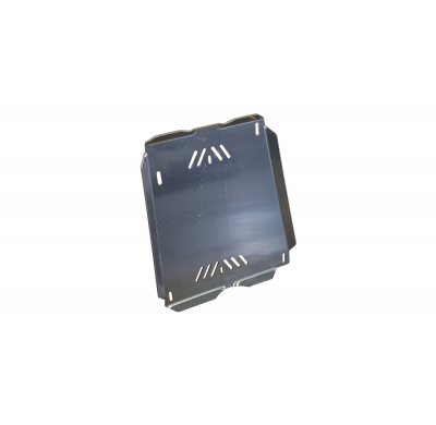 Cubre carter de Aluminio para el depósito de combustible del Dacia Duster Año: 2010 - 2024 Grosor: "4"mm 4x4