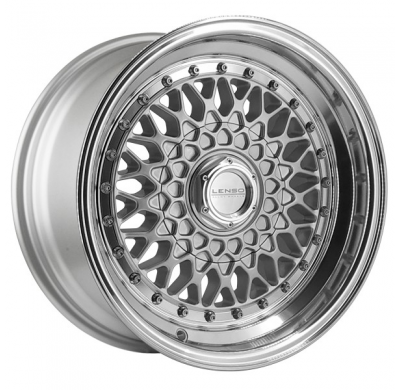 Llanta Lenso Wheels Bsx 8,0x15" Blank Et25 Cb73,1 Plata Aro Pulido