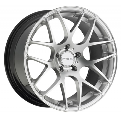Llanta SPACWHEELS POYSON 9,5X22" BLANK ET40 CB74,1 HYPER SILVER