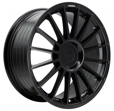 Llanta ASGA WHEELS MF08 8,0X18" 5X112 ET45 CB73,1 NEGRA | FLOW FORMING