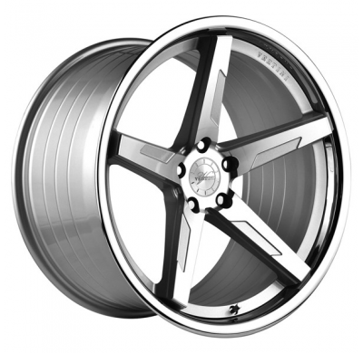 Llanta VERTINI WHEELS RFS1.7 9,0X20" BLANK ET35 CB73,1 PLATA ARO INOX