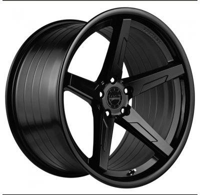 Llanta VERTINI WHEELS RFS1.7 10,0X20" BLANK ET35 CB73,1 NEGRO ARO INOX NEGRO