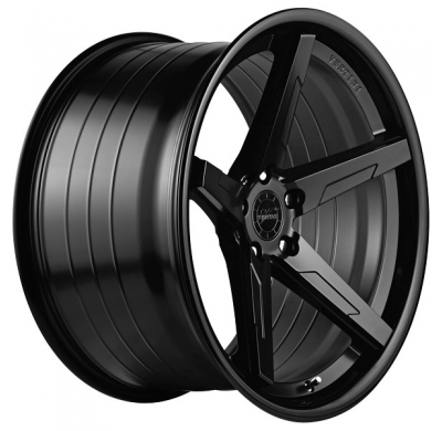 Llanta VERTINI WHEELS RFS1.7 10,0X20" BLANK ET35 CB73,1 NEGRO ARO INOX NEGRO