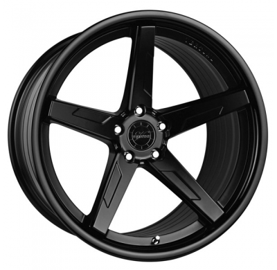 Llanta VERTINI WHEELS RFS1.7 9,0X22" BLANK ET35 CB73,1 NEGRO ARO INOX NEGRO
