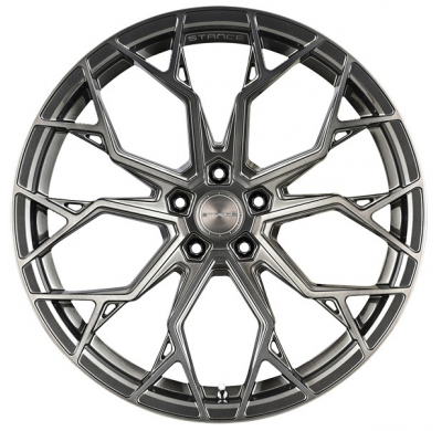 Llanta STANCE WHEELS SF10 8,0X18" BLANK ET35 CB73,1 GUNMETAL BRUSH