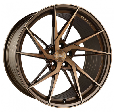 Llanta VERTINI WHEELS RFS1.9 8,0X18" BLANK ET45 CB73,1 BRONCE BRUSH