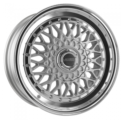 Llanta LENSO WHEELS BSX 7,5X16" 4X98 ET38 CB73,1 PLATA ARO PULIDO