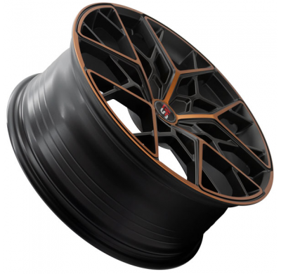 Llanta SPACWHEELS PW29 8,5X20" BLANK ET35 CB73,1 BLACK FACE DARK GOLD