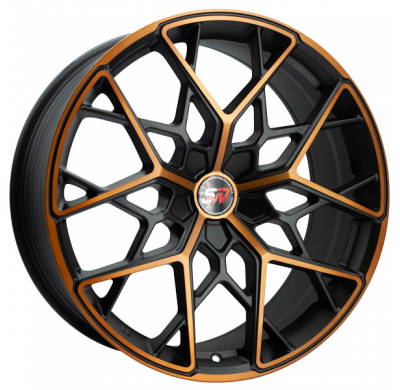 Llanta SPACWHEELS PW29 8,5X20" BLANK ET35 CB73,1 BLACK FACE DARK GOLD