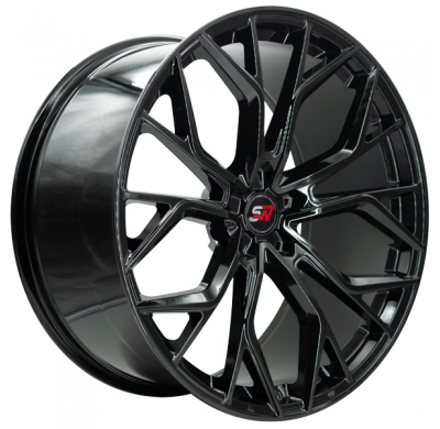 Llanta SPACWHEELS PW33 9,0X22" 5X120  ET25 CB74,1 BLACK GLOSS