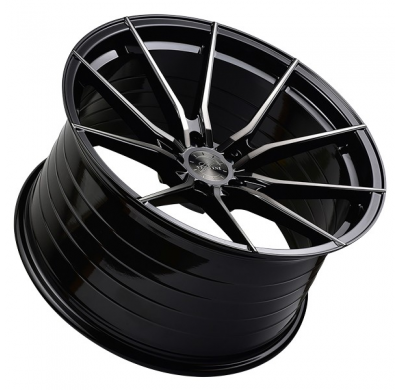 Llanta Vertini Wheels Rfs1.2 9,0x22" Blank Et35 Cb73,1 Negro Tintado