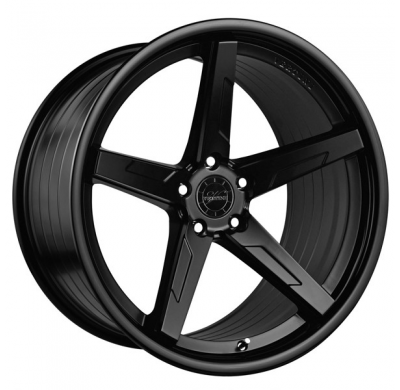 Llanta Vertini Wheels Rfs1.7 9,0x22" Blank Et35 Cb73,1 Negro Aro Inox Negro