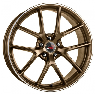 Llanta Spacwheels Vector 8,0x18" 5x Blank Et45 Cb74,1 Bronce