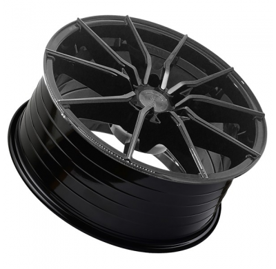 Llanta Vertini Wheels Rfs1.2 8,0x18" 5x112 Et45 Cb73,1 Negro Tintado