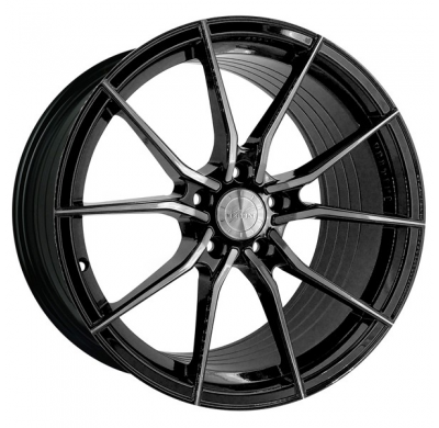 Llanta Vertini Wheels Rfs1.2 9,0x18" 5x112 Et40 Cb73,1 Negro Tintado