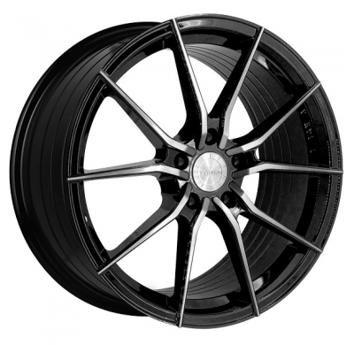 Llanta Vertini Wheels Rfs1.2 8,5x19" Blank Et45 Cb73,1 Negro Tintado