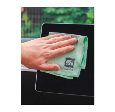 Paños para vidrio y pantalla Autoglym: juego de tres piezas