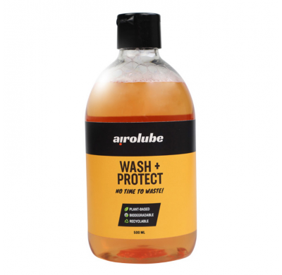 Champú Para Coche Airolube Wash & Protect + Protección Frente a La Cera - 500ml Fliptop Cap