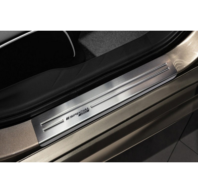 Taloneras puerta inox Mitsubishi ASX 2010- - 'Special Edition' - 4-piezas