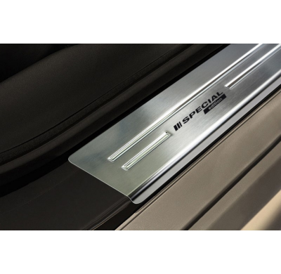 Taloneras puerta inox Mitsubishi ASX 2010- - 'Special Edition' - 4-piezas