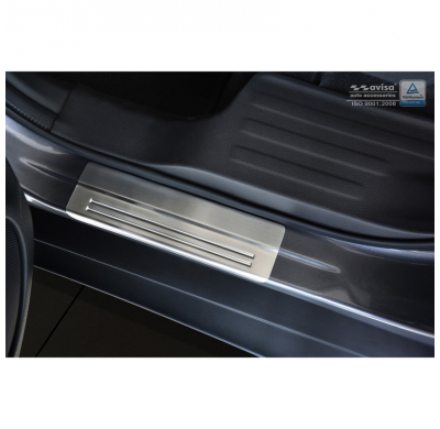 Protectores de umbral Inox Nissan X-Trail III 2014-2017 & FL 2017- - 'Exclusivo' - 4 piezas