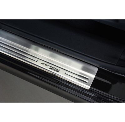 Taloneras puerta inox Nissan Qashqai II 2014- - 'Special Edition' - 4-piezas