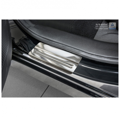 Protectores de alféizar Inox Renault Kadjar 2015- - 'Exclusivo' - 4 piezas