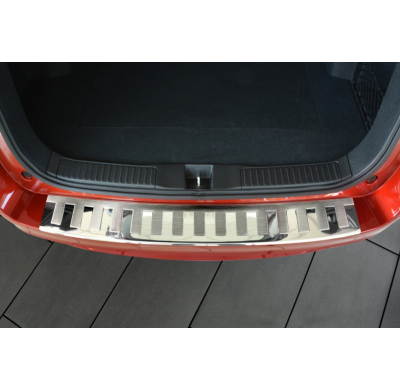 Protector De Paragolpes Acero Inox Honda Civic Tourer 2014- 'Ribs'