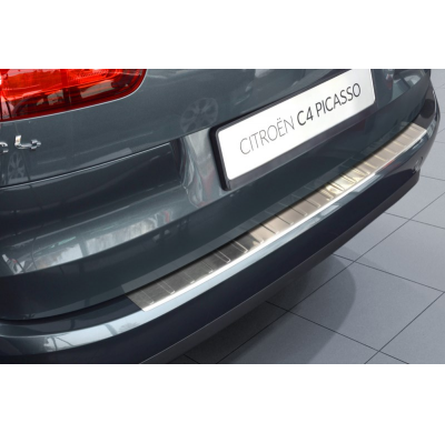 Protector de paragolpes Acero Inox Citroën C4 Picasso 2013- 'Ribs'