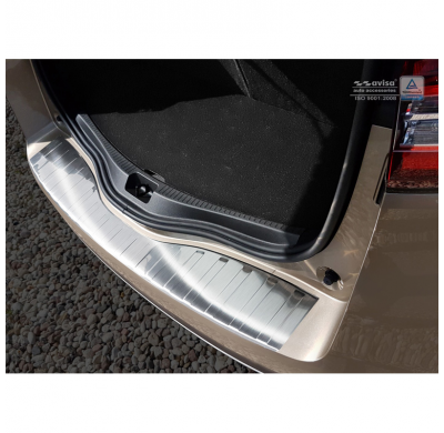 Protector de paragolpes Acero Inox Renault Grand Scenic IV 2016- 'Ribs'