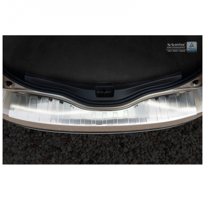 Protector paragolpes trasero acero inox Renault Grand Scenic IV 2016- 'Ribs'