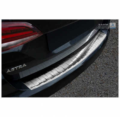 Protector De Paragolpes Acero Inox Opel Astra K Sportstourer 2015- 'Ribs'