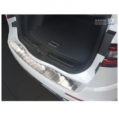 Protector de paragolpes Acero Inox Renault Koleos II 8/2016- 'Ribs'