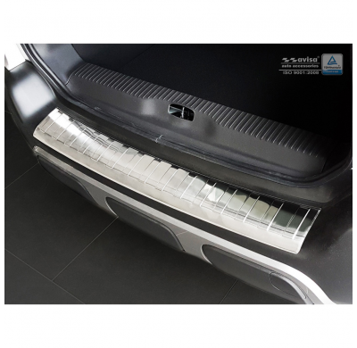 Protector Paragolpes Trasero Acero Inox Citroën C3 Aircross Ii 2017- 'Ribs'