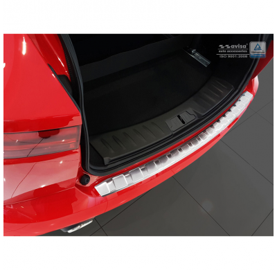 Protector Paragolpes Trasero Acero Inox Jaguar E-Pace 2017- 'Ribs'