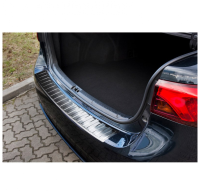 Protector paragolpes acero inox Toyota Avensis III Sedan Facelift 2015- 'Ribs'