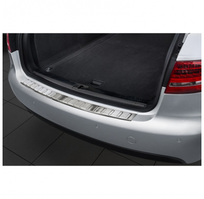 PROTECTOR PARAGOLPES TRASERO ACERO Audi A4 B8 Avant 08-12 'Ribs'