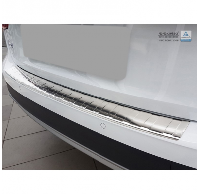 Protector paragolpes acero inox Audi A4 B9 Allroad 2015- 'Ribs'