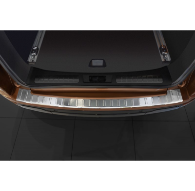 Protector paragolpes trasero acero inox Range Rover Evoque 5 puertas 2013- 'Ribs'